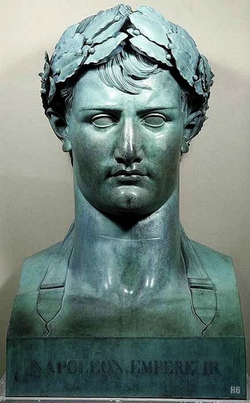 hadrian6:  Napoleon I. 1800. bronze  Lorenzo Bartolini. Italian. 1777-1850. http://hadrian6.tumblr.com