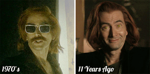 Crowley’s Hairstyles/looks - Down Through The Ages
