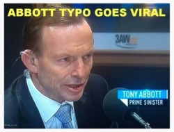 bitchlucas:  jefcostello67:  Australia’s Prime Sinister  s ain’t even near the m on the keyboard, this ain’t a typo this the truth 