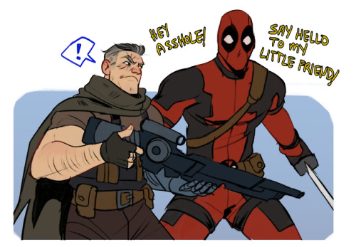 cherryspliced:Living for the height difference tho. In other news DP2 was equal parts hilarious and 