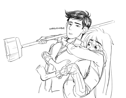 johnnybooboo:  me and some friends were having fun talking about a bh6/tangled au!!