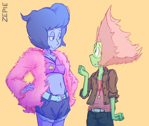 “Fashionable Lapidot”Art trade with @rexpinn!