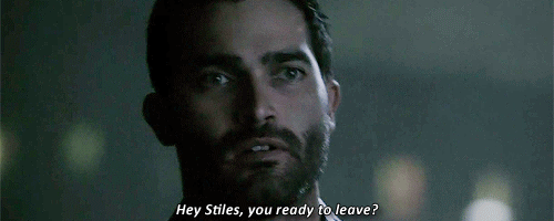 hoechlinteeth:Stiles and Derek finally gets a chance to leave Beacon Hills. For good.