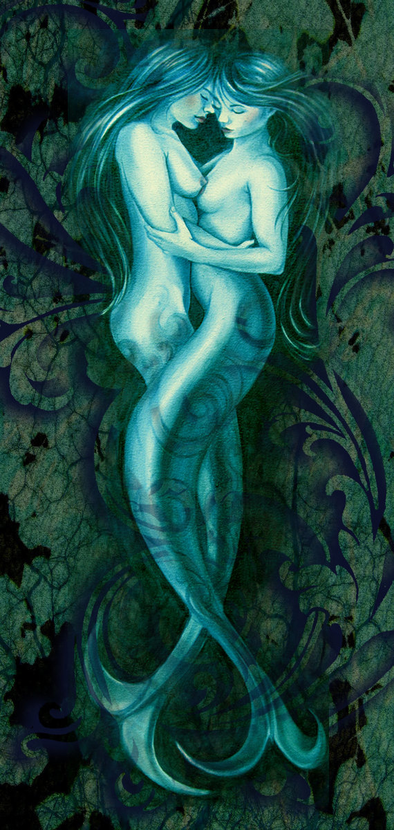 lesbian-vegan-fitblr:  kermitismyrainbowhero:  Who doesn’t like lesbian mermaids?