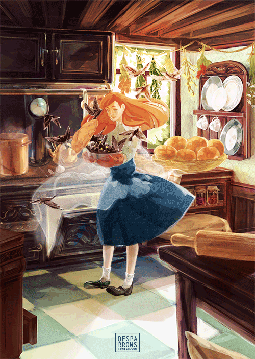 laughingsquid: Incredibly Colorful Animated GIFs Featuring Magical Scenarios