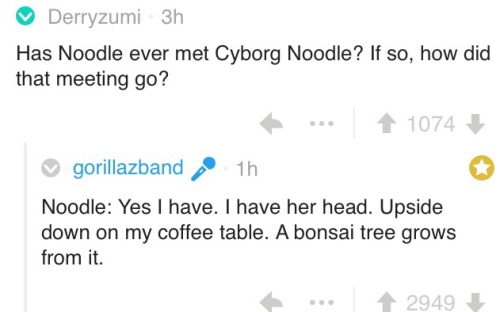 madmaxyuriroad: The gorillaz AMA is fucking incredible