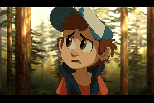 nightrizer:   This is the test animation I did before joining that Gravity Falls MAP a while back. I needed to make sure I could actually animate this goober lol