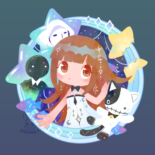 wrabbit-art: deemo_lunelune