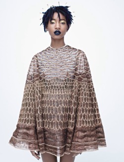 willow-news:  Willow Smith for W Magazine,