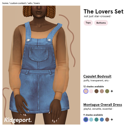 ridgeport:The Lovers Set • I reached a very important milestone, so this set is a small thanks to 