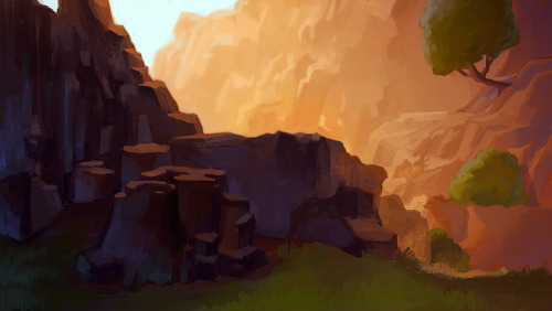 I paint only sometimes…. nowadays. Backgrounds… I’m not even close to this stage when 
