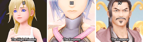 caerberus:  KINGDOM HEARTS + MAJOR ARCANA TAROT CARDS;[insp]
