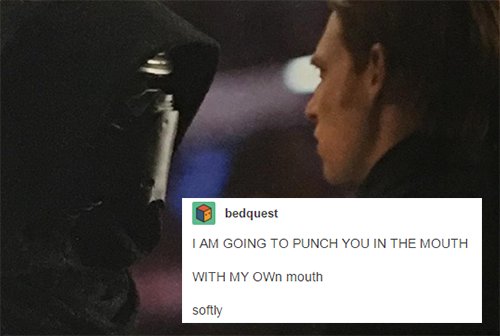 kyluxcollective:  kylo ren/general hux/kylux + tumblr posts