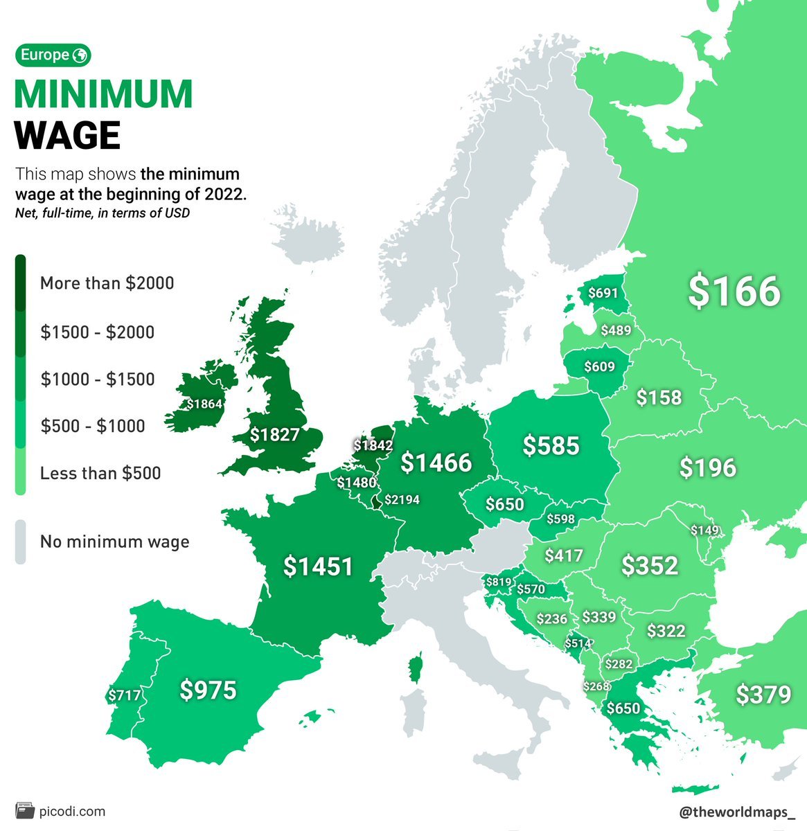 europe political map 2022