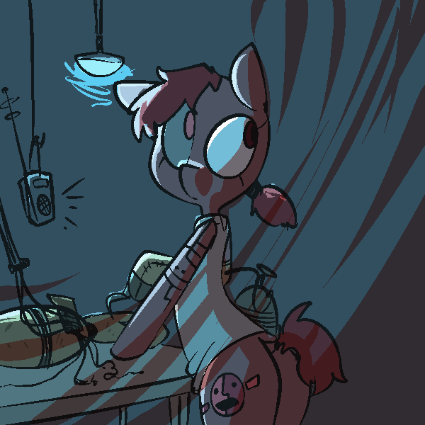 More cyberpunk ponies