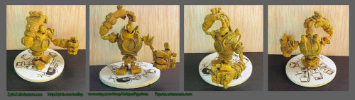 Blitzcrank figure from League of Legends by Zy0n7