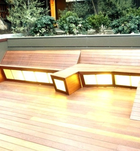 Uncovered DeckExample Of A Mid-sized Minimalist Rooftop Deck Design With No Cover