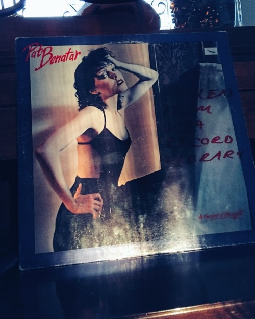 crates0fvinyl:  Listening to this classic with morning ☕️. I found this in a 2 for ũ bin a few years ago. The cover isn’t great but the record itself is clean.  I’d say a VG-. Someone wrote on the sleeve, in red marker: ‘Stolen from UCLA record
