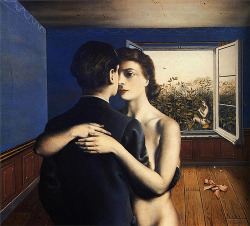 art-centric:  Paul Delvaux - The Joy of Life