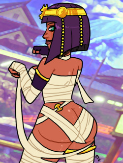 Eyxxx:  Eyzmaster: Street Fighter - Menat 03 By Theeyzmaster  Of Course We Had To