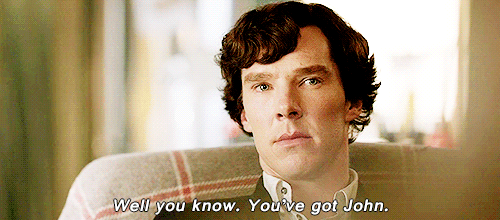 bakerstreetbabes:His face in that last gif. #pricelessThat time Moriarty vaguely threatened to kidna