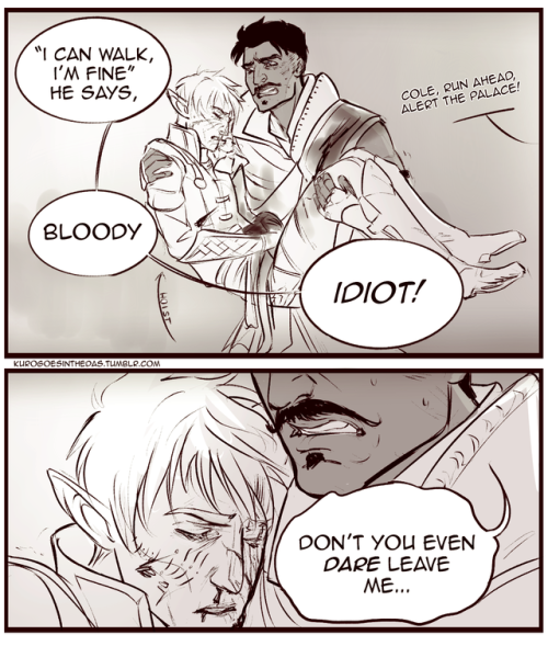 kurogoesinthedas: More like has ever Fael needed Dorian to carry him? The answer is yes, but none of