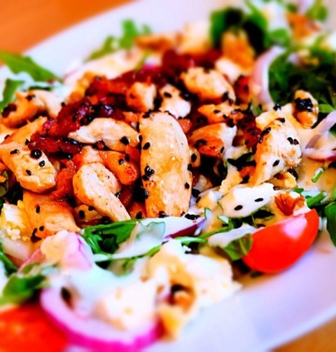 Keto Chicken Salad With Walnuts And Red Onions Recipe