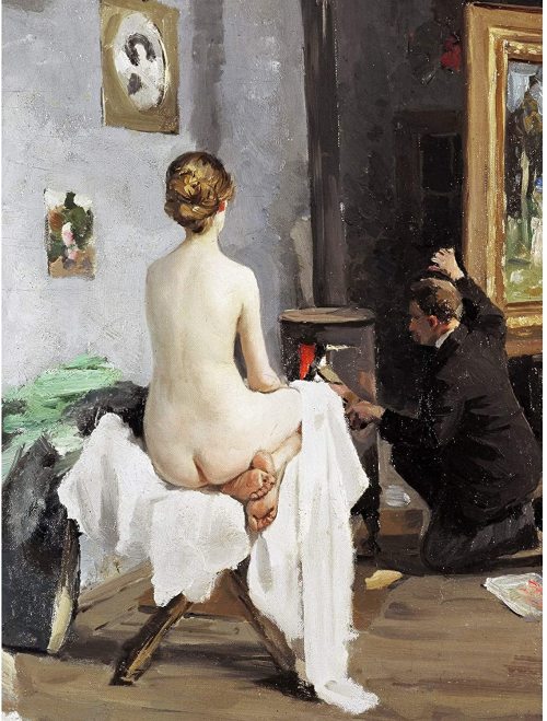 Janis Rozentāls Painter Studio, 1896