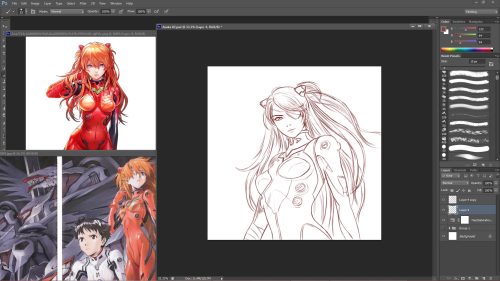 Asuka Langley References 