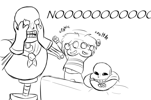 webbyghost:  Papyrus later discovers he does porn pictures