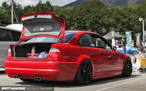 euroaficionado:  Kawasaki’s E46 M3 on R34 GT-R wheels