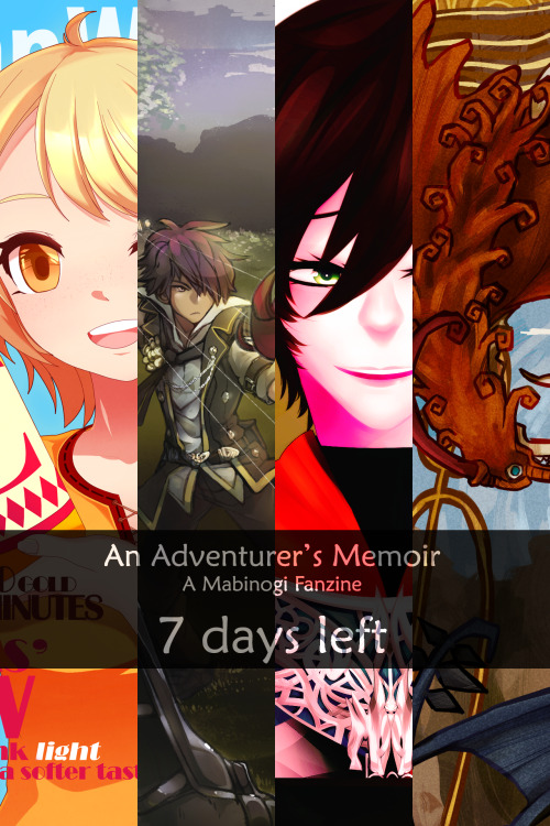 mabizine:  An Adventurer’s Memoir: A Mabinogi Fanzine Countdown We would like to announce that