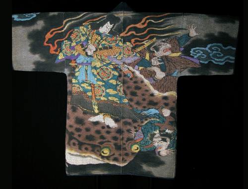 tanuki-kimono: Intricately designed kajishouzoku (firemen’s vests) from Edo period. Like tatto