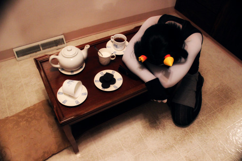 krazorspoon: Tea time has never felt so alone.EquiusNepeta / Photographer