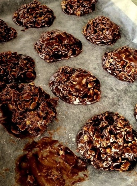 Cookies - No-Bake Chocolate-Oatmeal Cookies