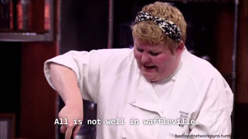 thats-so-roentgen:badfoodnetworkpuns:My answer when people ask me how my day is going@selfcenteredtr