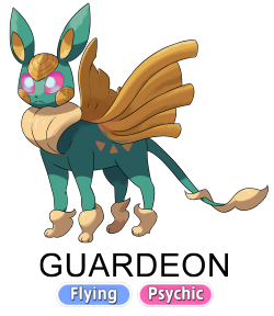 Lepideon, bug-type eeveelution