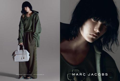 Marc Jacobs spring/summer 2015 campaign featuring models such as top girls as well as some rising st