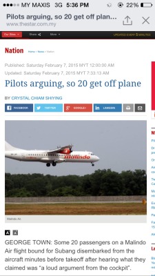 I can imagine the argument   co pilot- I