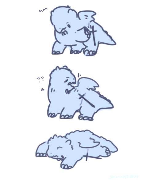 snowysaur:snappers with swords