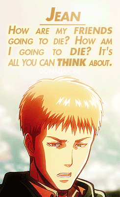 donalducks:  Shingeki no Kyojin - Humanity’s future hope↳ Jean and Armin of the