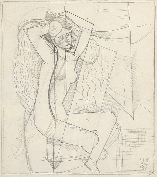 FRANTIŠEK VOBECKÝ (Czech, 1902 – 1991)ROZKLAD FIGURY, 1927