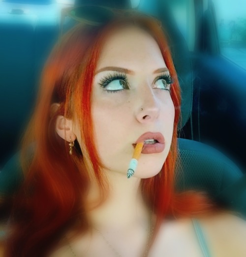 slammerhead47: Mmmm. Sexy redhead + smoking = incredible @redheadstore@redheadsexygirls@redhairsexyg