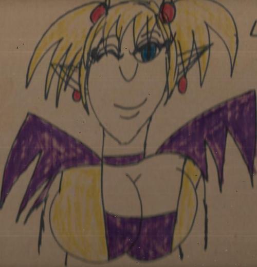 Cardboard Drawings Of My Favorite Ladies.^^
