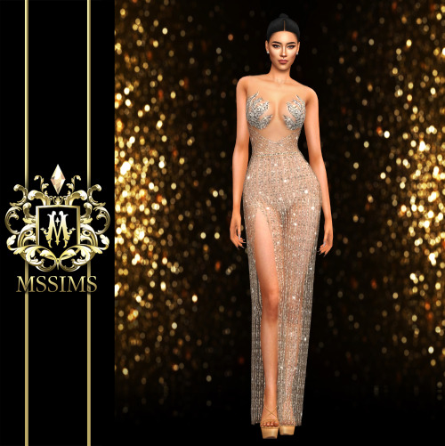 ANCHILEE GOWN FOR THE SIMS 4ACCESS TO EXCLUSIVE CC ON MSSIMS4 PATREONDOWNLOAD ON MSSIMS PATREONDOWNL