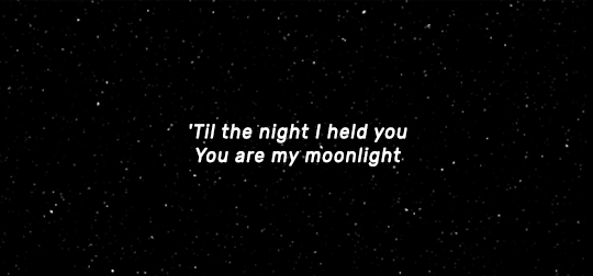 magnuscatarinas:When he’s holding me tightAnd he calls me “Moonlight” too