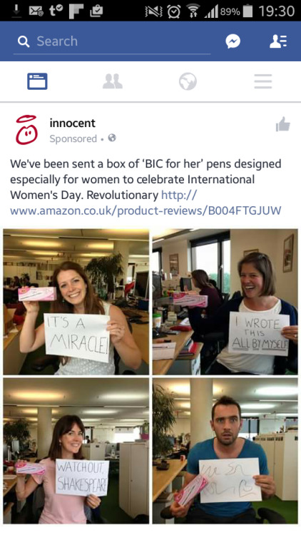 asthedaysgoby:Innocent smoothies have given the best response to pointlessly gendered products I&rsq