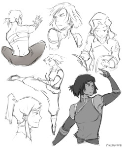 nikoniko808:all those korras and one asami