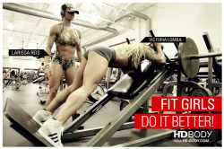 hdbody:  Fit Girls do it better! Larissa