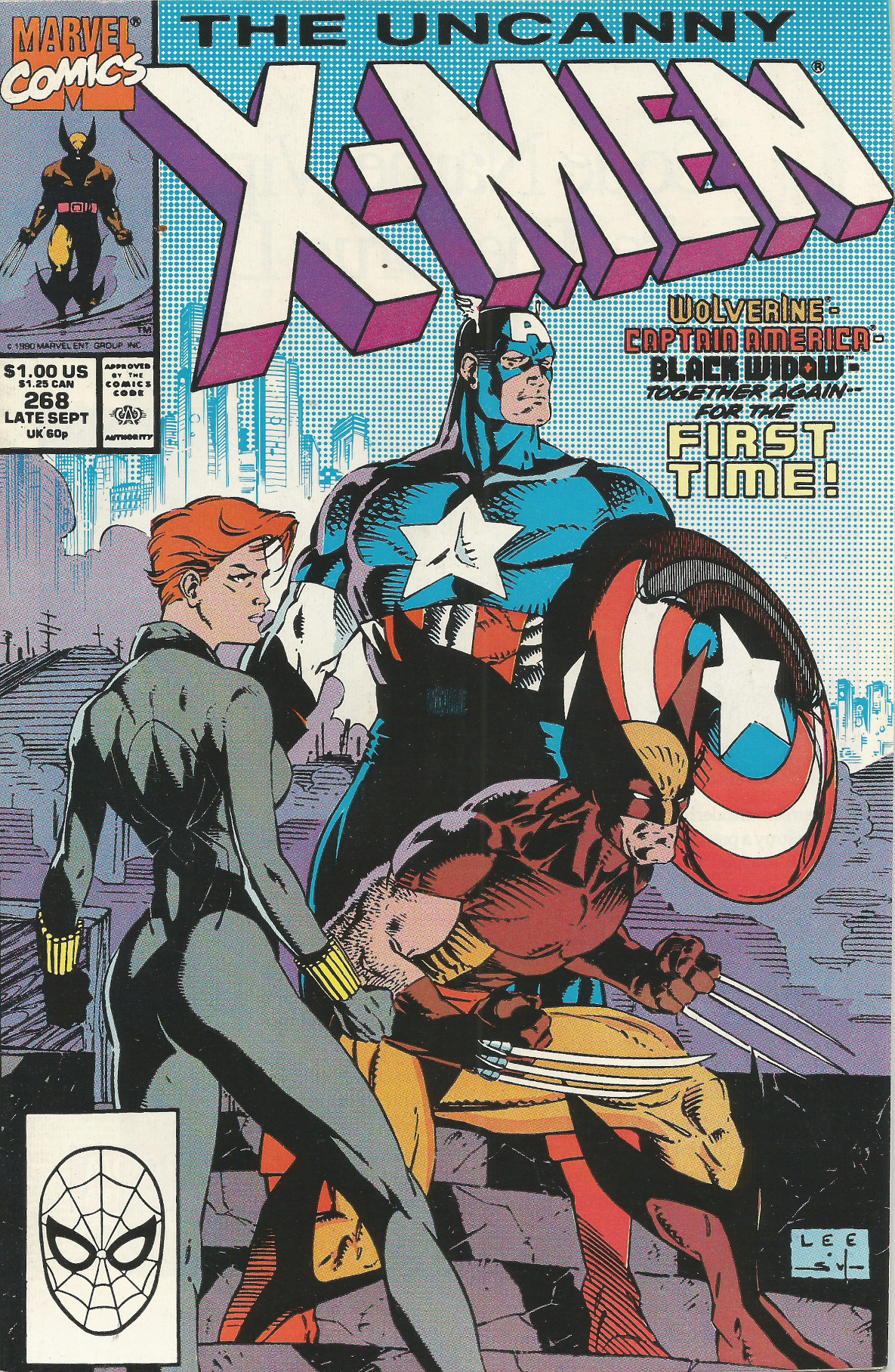 The Uncanny X-Men, No. 268 (Marvel Comics, 1990). Cover art by Jim Lee and Scott